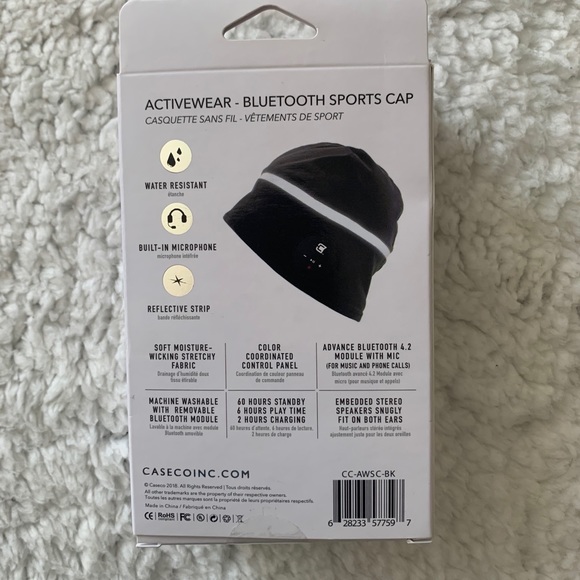 🎉 Bluetooth sports hat NWT - Picture 2 of 4
